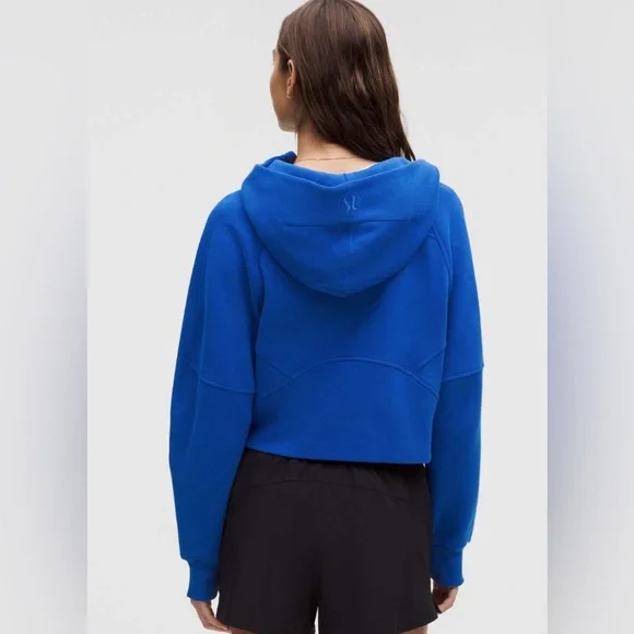 NWT Lululemon Scuba Oversized Half-Zip Hoodie Galactic Cobalt SIZE XS / S - Picture 2 of 12